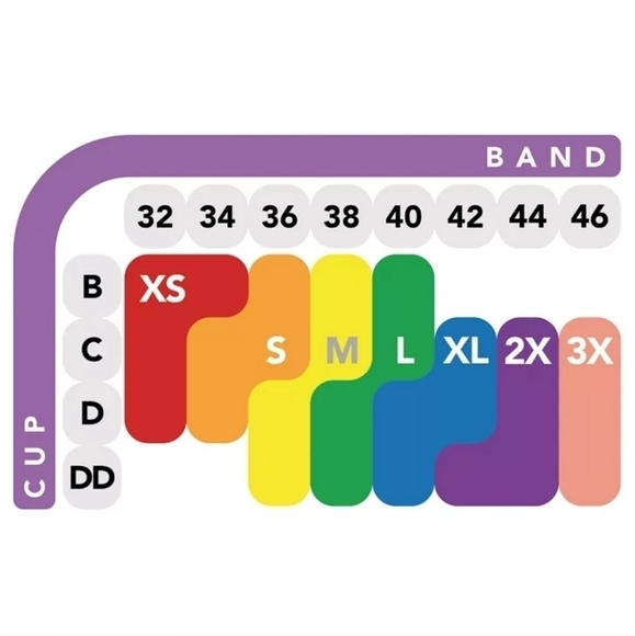 NWT Bali® Comfort Revolution® ComfortFlex Fit® Full-Coverage Wireless Bra 3484 L - Picture 8 of 9